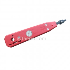 Insertion tool for MDF disconnection block 71 #TP-1401-100, red & grey, with plastic chunk
