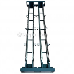 Indoor 1400 pairs Intermediate Distribution Frame (IDF), for LSA module, universal frame type, 1840(H) x 570(W) x 150(D)mm, with 1400P back mount frame, cable rings, without LSA modules