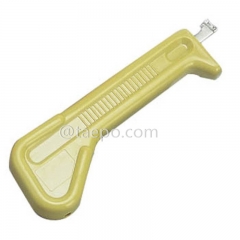 Punch down tool for splicing module, 25 pairs dry or gel filled