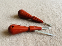 Standard insertion tool, integral pulling hook