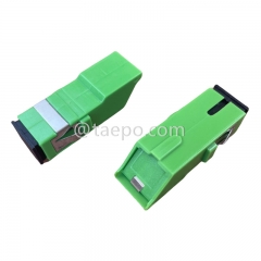 Singlemode simplex SC/APC fiber optic adapter with shutter from China Manufacturer TAEPO for Sale
