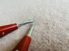 Standard insertion tool, integral pulling hook