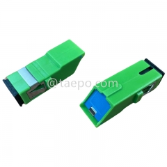 Singlemode simplex SC/APC fiber optic adapter with shutter from China Manufacturer TAEPO for Sale