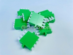 Singlemode quadri APC LC to LC Fiber optic coupler