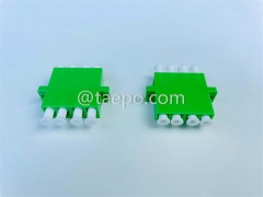 Singlemode quadri APC LC to LC Fiber optic coupler