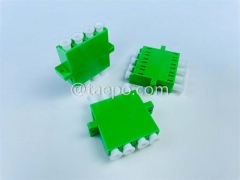 Singlemode quadri APC LC to LC Fiber optic coupler