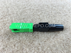 Field assembly SC APC optical fiber fast connector