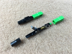 Field assembly SC APC optical fiber fast connector