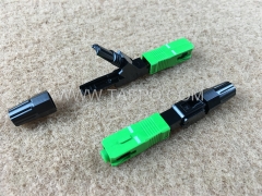 Field assembly SC APC optical fiber fast connector