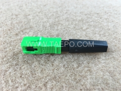 SC APC Field assembly fiber optic quick connector