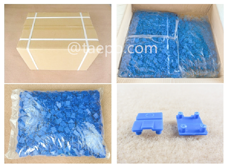 Packing Picture for Plastic hinge between 2 bases of fiber optic splice tray 