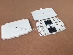 Fiber splice tray, 12 fibers