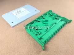 12 fibers single tray Fiber splice and patch tray