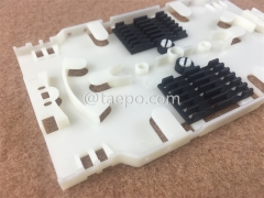 Sample Free 12 fibers Fiber optic splice cassette from China Manufacturer TAEPO for Sale