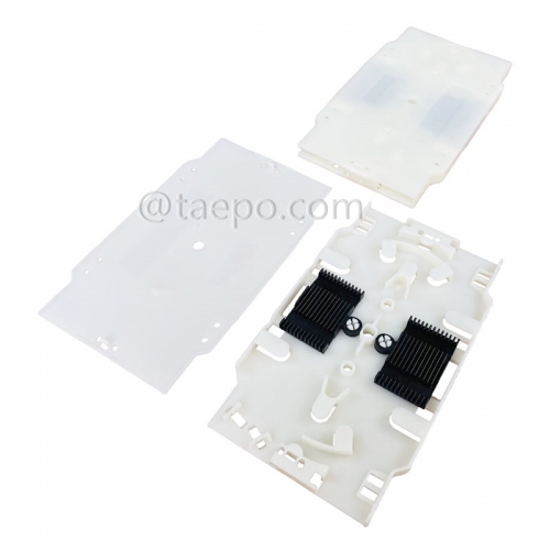 Sample Free 24 fibers plastic Fiber optic splice cassette from China Manufacturer TAEPO for Sale