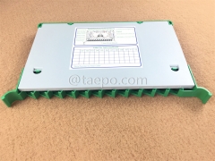 12 fibers single tray Fiber splice and patch tray