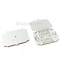 Fiber splice tray, 12 fibers