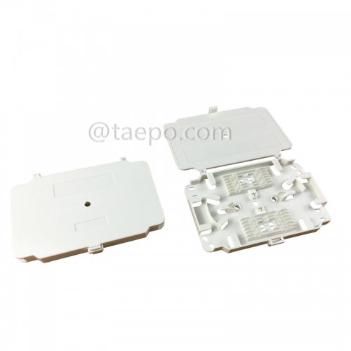 Fiber splice tray, 12 fibers