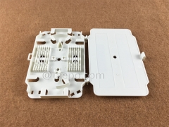 Fiber splice tray, 12 fibers