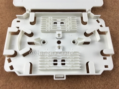 Fiber splice tray, 12 fibers