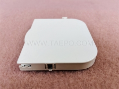 Fiber splice tray, 6 fibers, plastic