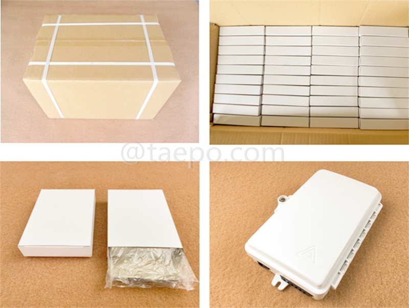 Packing pictures for Fiber termination box (FTB), outdoor, SC, 6 fibers, plastic housing
