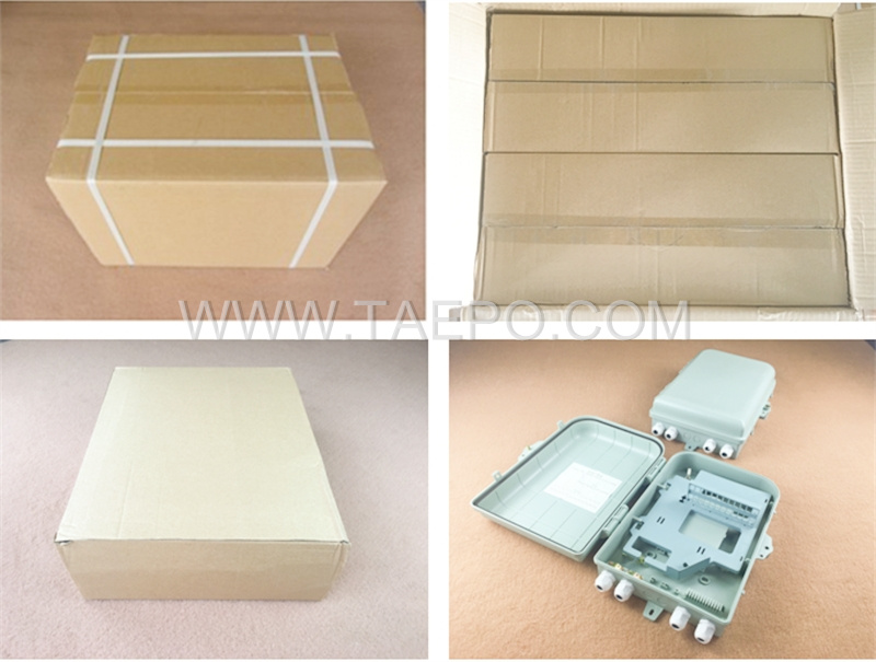 Packing pictures for Fiber distribution box (FDB), outdoor, SC, 24 fibers, plastic housing