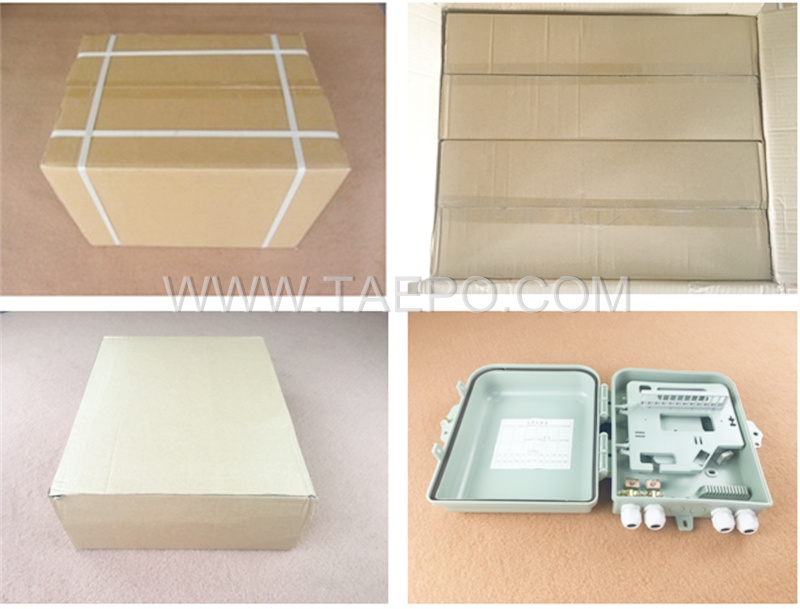 Packing pictures for Fiber distribution box (FDB), outdoor, SC, 12 fibers, plastic housing
