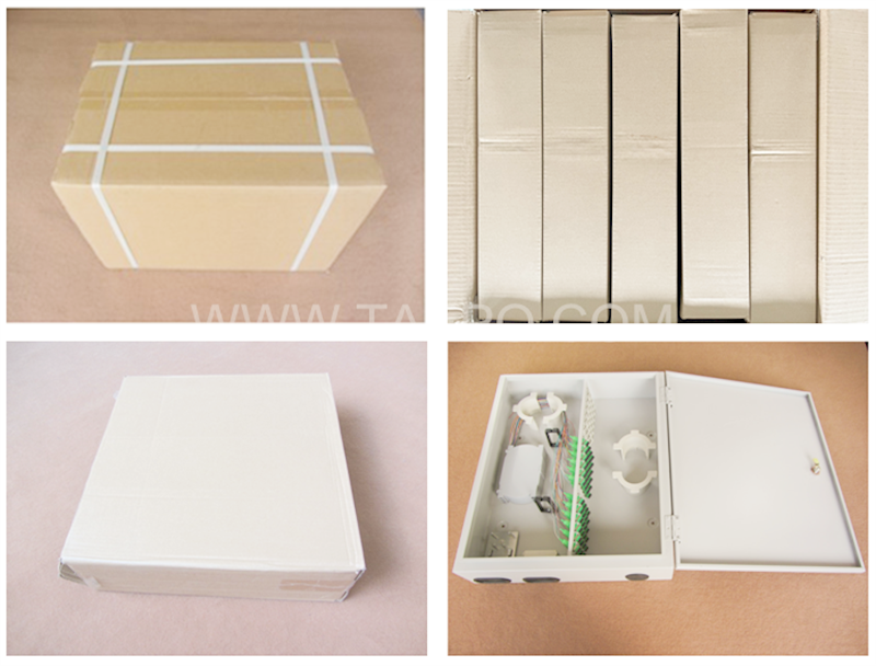 Packing pictures for Drawing for Fiber distribution box (FDB), outdoor, SC, 72 fibers, with replaceable patch panels