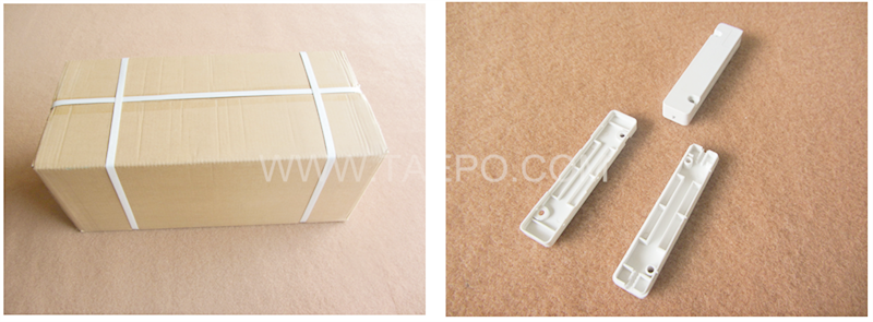 Packing pictures for Drop cable splice box, 1 inlet 1 outlet