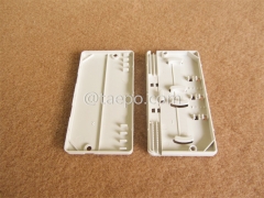 Drop cable splice box, 2 inlets 2 oulets