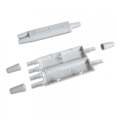 Drop cable splice box,1 inlet 2 oulets