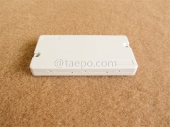 Drop cable splice box, 2 inlets 2 oulets