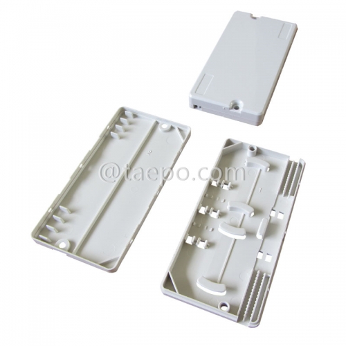 Drop cable splice box, 2 inlets 2 oulets