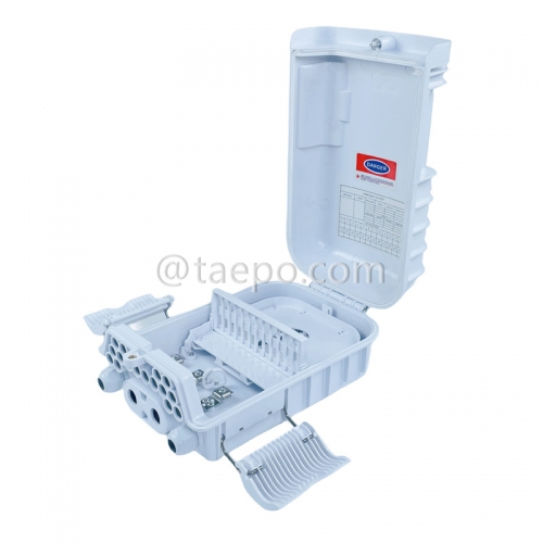 Fiber distribution box (FDB), outdoor, SC, 16 fibers, plastic housing