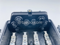 Fiber distribution box (FDB), outdoor, SC water-proof, 8 fibers, plastic housing