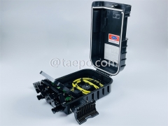 Fiber distribution box (FDB), outdoor, SC water-proof, 8 fibers, plastic housing
