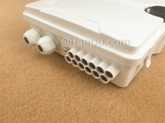 Fiber distribution box (FDB), outdoor, SC, 12 fibers, plastic housing