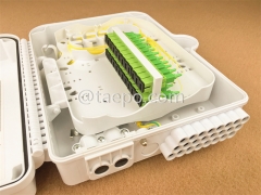 Fiber distribution box (FDB), outdoor, SC, 24 fibers, plastic housing