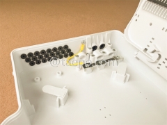 Fiber distribution box (FDB), outdoor, SC, 24 fibers, plastic housing