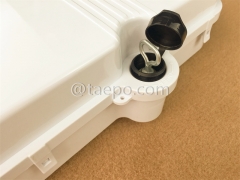 Fiber distribution box (FDB), outdoor, SC, 24 fibers, plastic housing