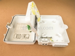Fiber distribution box (FDB), outdoor, SC, 24 fibers, plastic housing