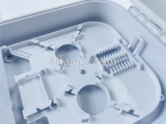 Fiber splitter box (FSB), outdoor, SC, 16 fibers, plastic housing