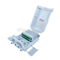 Fiber splitter box (FSB), outdoor, SC, 16 fibers, plastic housing