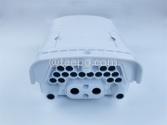 Fiber splitter box (FSB), outdoor, SC, 16 fibers, plastic housing