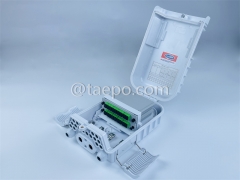 Fiber splitter box (FSB), outdoor, SC, 16 fibers, plastic housing