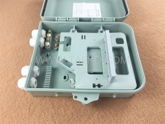 Fiber distribution box (FDB), outdoor, SC, 12 fibers, plastic housing