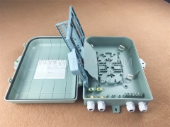 Fiber distribution box (FDB), outdoor, SC, 24 fibers, plastic housing