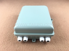Fiber distribution box (FDB), outdoor, SC, 12 fibers, plastic housing