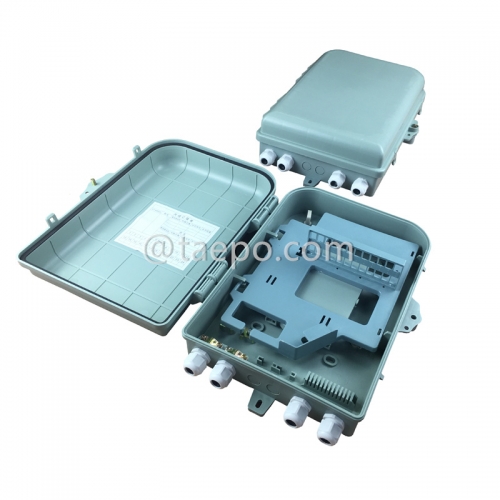 Fiber distribution box (FDB), outdoor, SC, 24 fibers, plastic housing